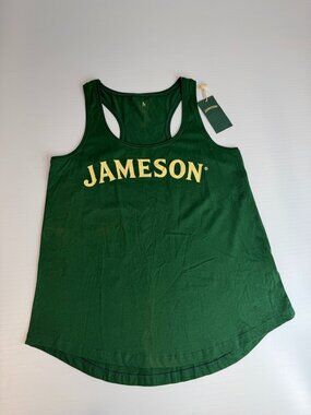 Jameson Tank Top Women Large Spell Out Taste Responsibly Collect Party Gym Ni